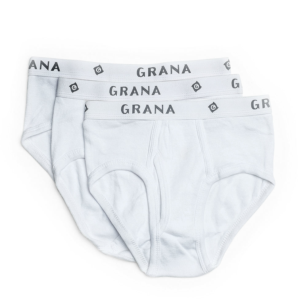 Classic Brief White (Youth) - 3 Pack