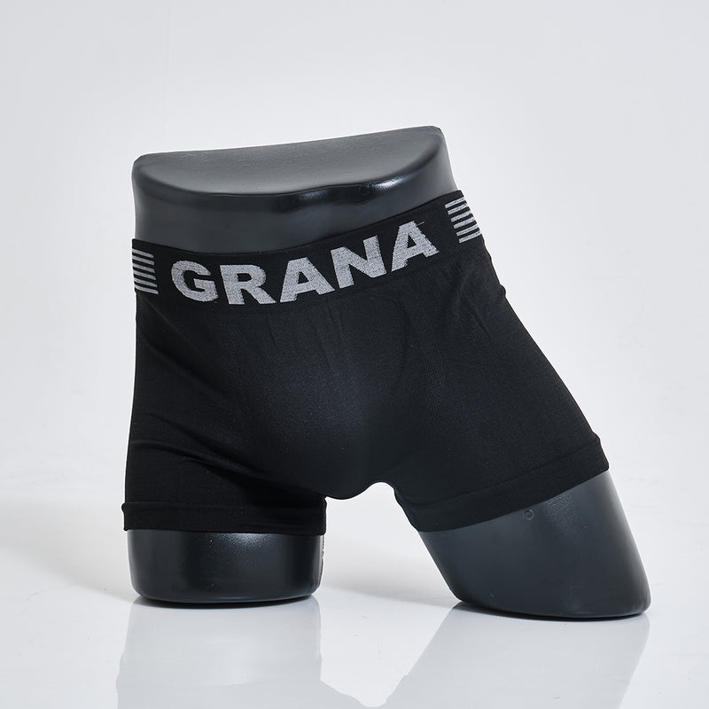 GRANA Seamless Boxer Brief Solid 4 Pack