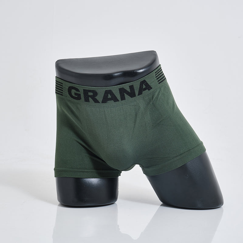 GRANA Seamless Boxer Brief Solid 4 Pack